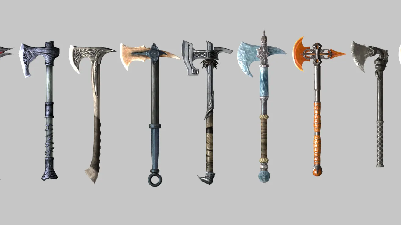 Skyrim Creations - Divergence - Believable Weapons - Patch