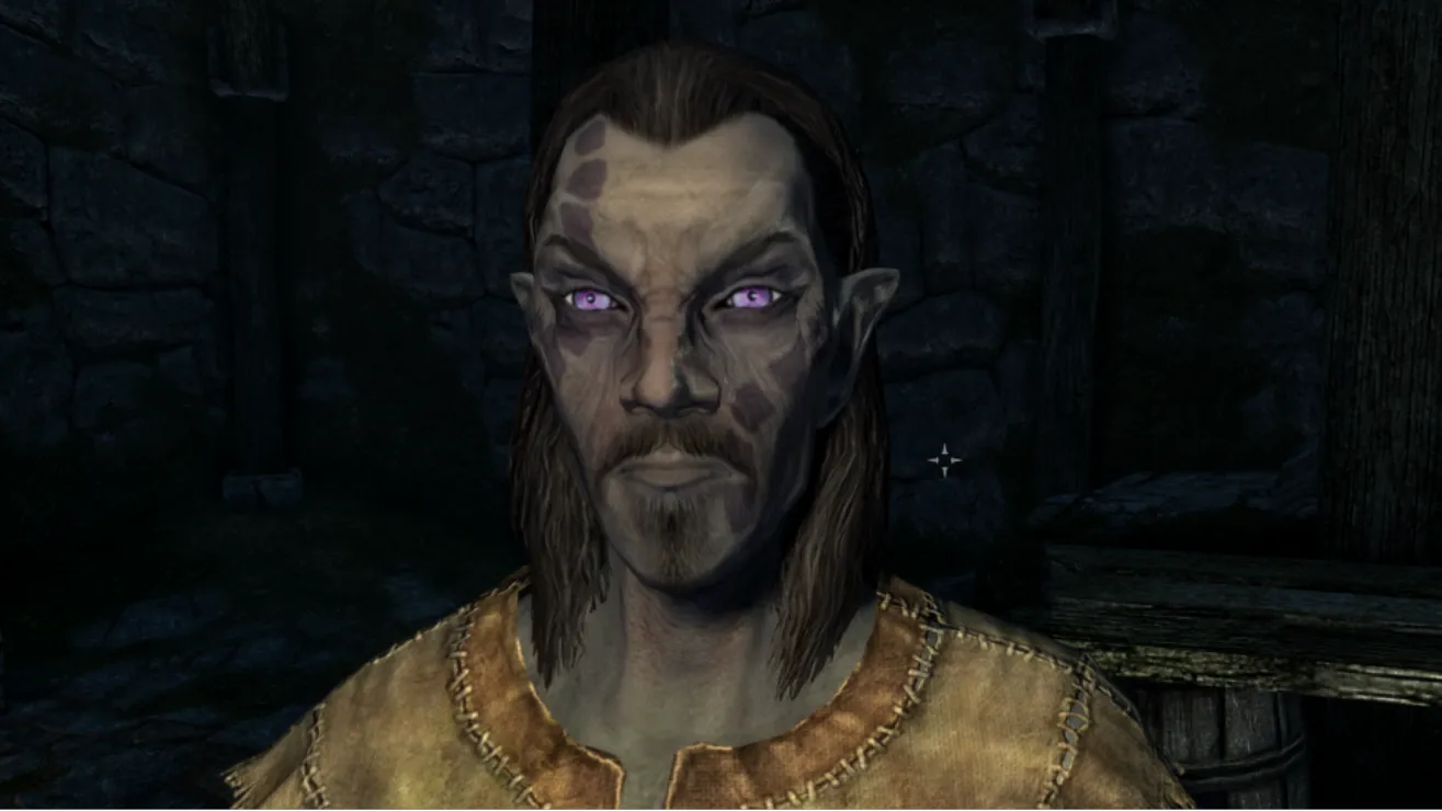 Творения для Skyrim — Purple Eyes for Some Dunmer PS4