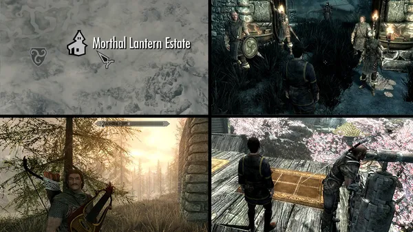 Skyrim Graphics Comparison: PS3 vs. PS4