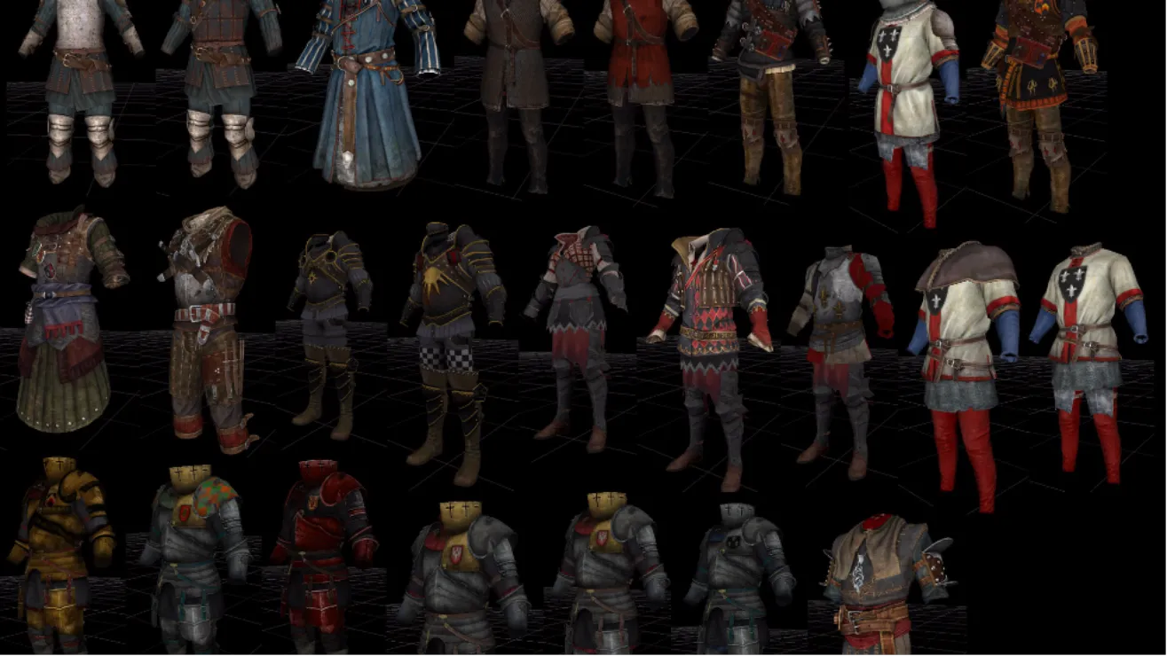SKYRIMとThe Witcher 3 2本セット Skyrim クリエーション - Witcher 2 Armor Collection by ArwingXL and