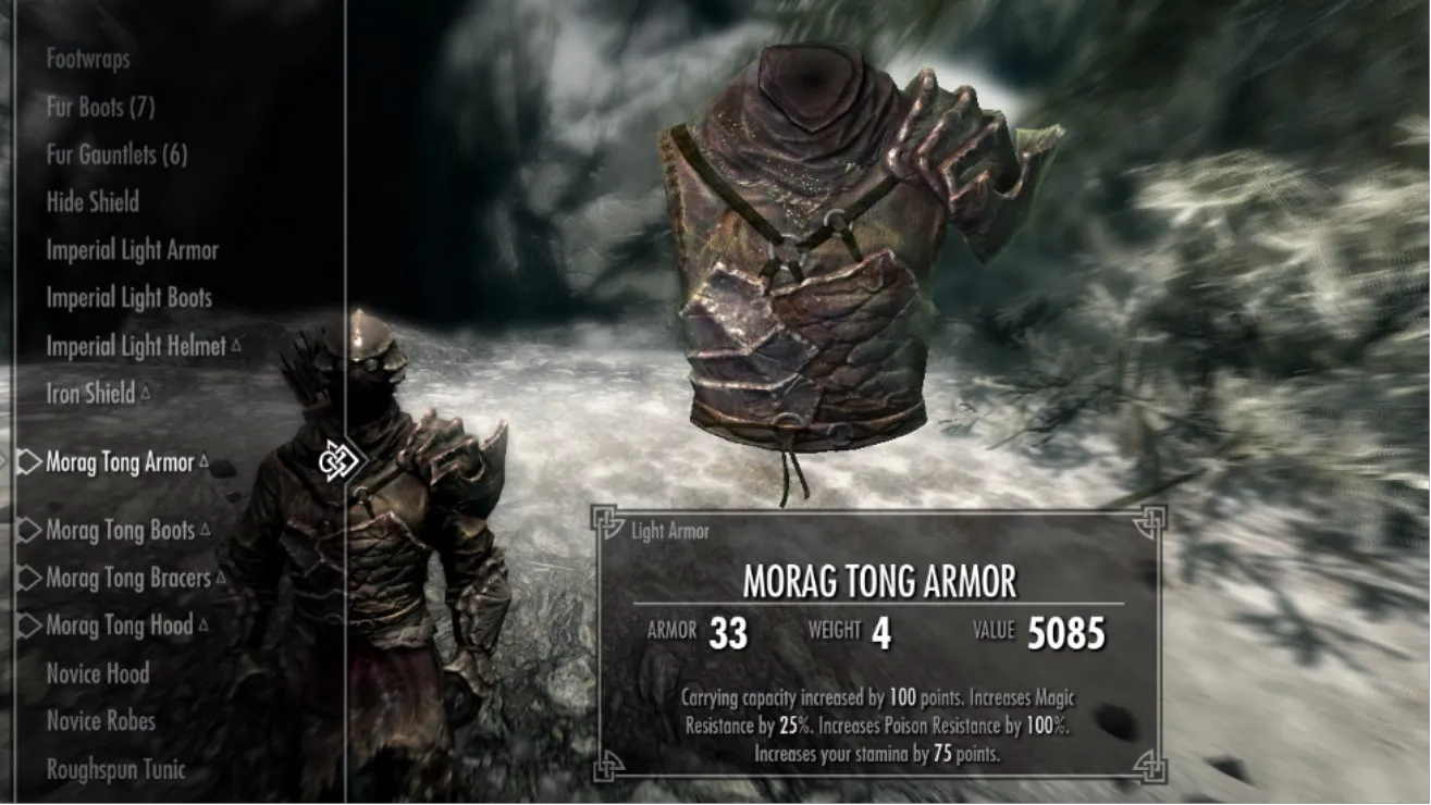 Творения для Skyrim — Morag Tong Master Assassin Armor [PS4] — сведения