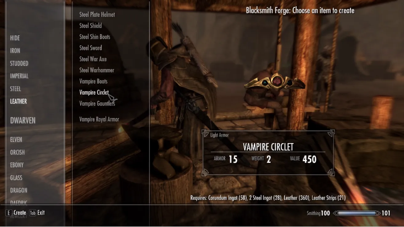 Творения для Skyrim — Craftable Vampire Royal Armor (PS4) — сведения