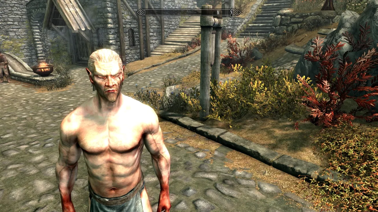 Skyrim クリエーション - Playable Snow Elf Race (PS4)