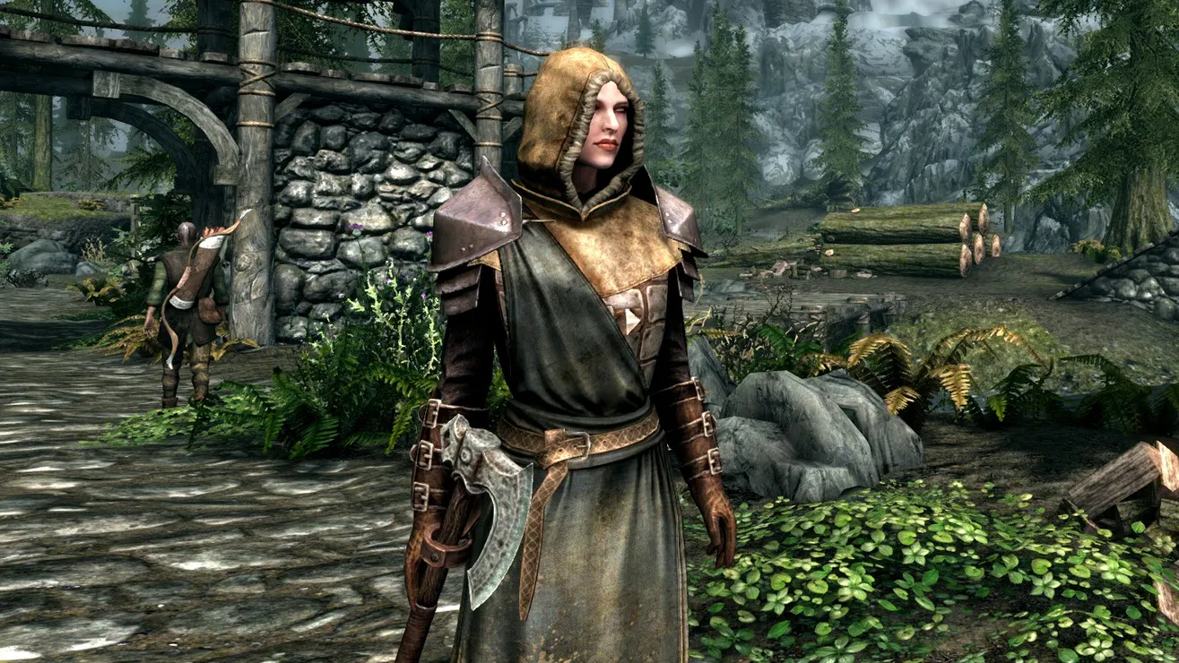 Skyrim クリエーション - Plated Leather Armor - from Midwood Isle [PC]