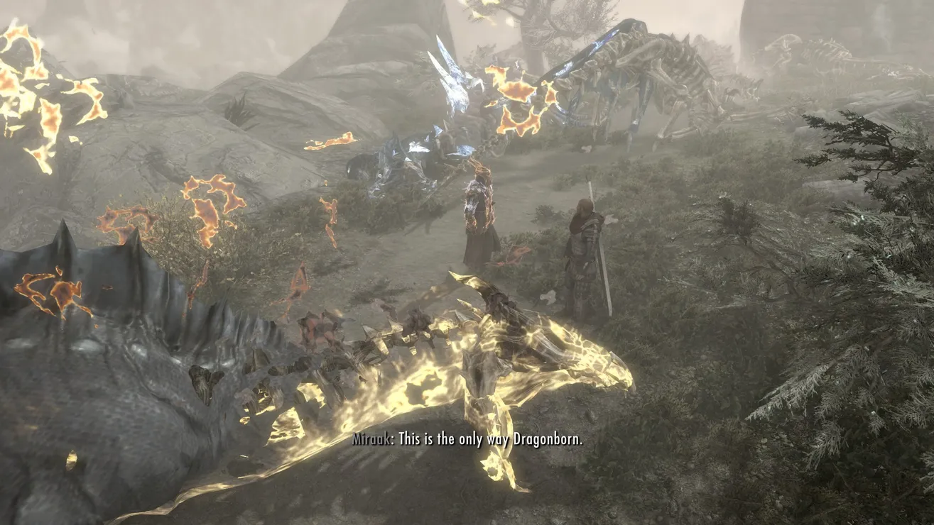 Skyrim Creations - Miraak - Dragonborn Follower + Dialogue Overhaul, image size:1315x740