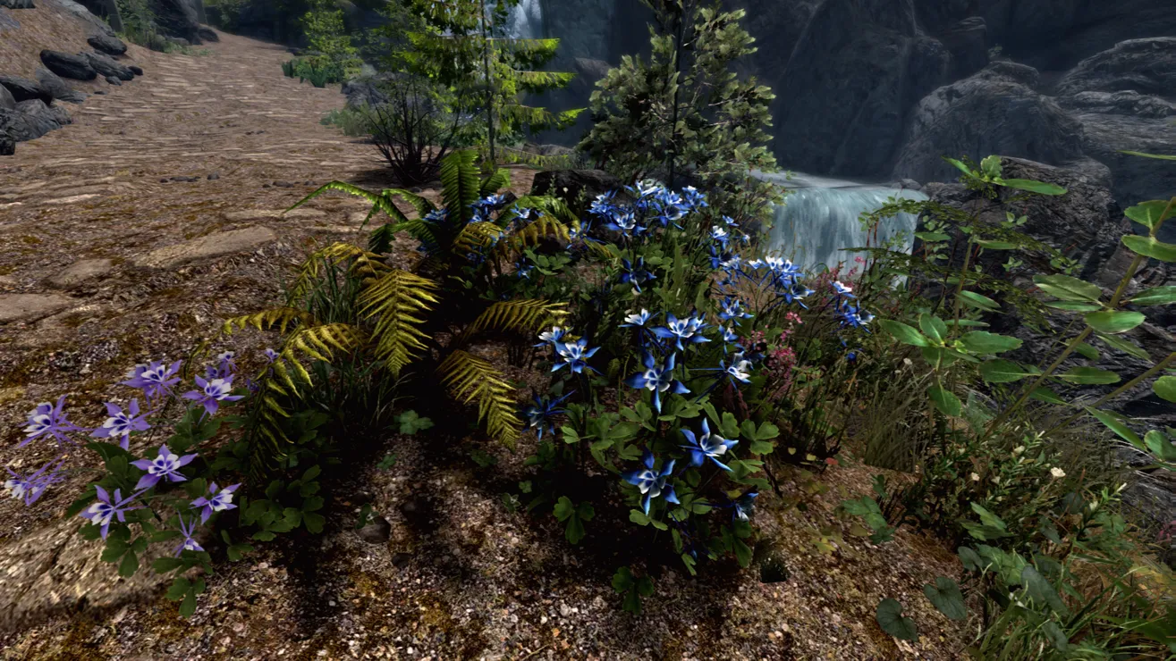 Skyrim Creations Realistic Plants
