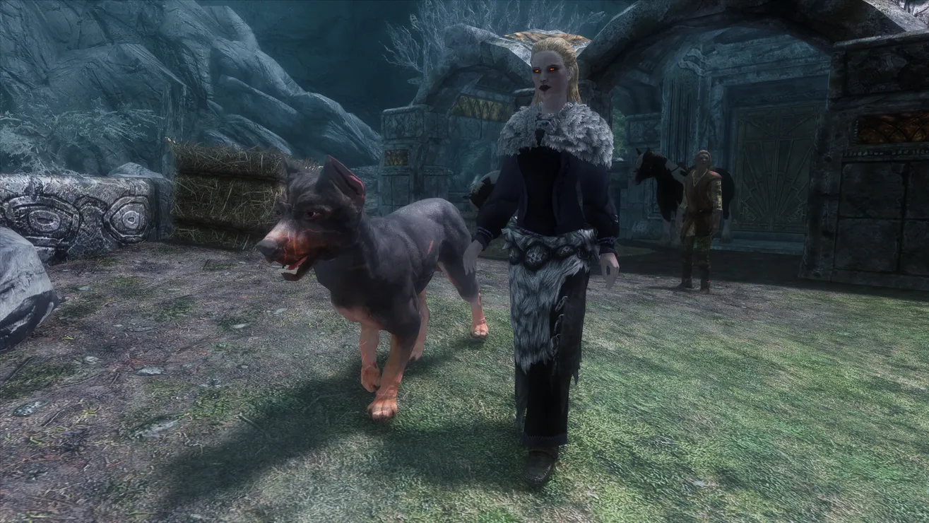 Творения для Skyrim — Vigilance Dog Replacer - Pit Bull Terrier (Xbox)