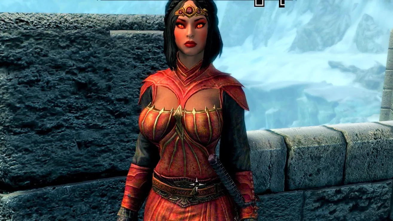 wet sexy clothes Skyrim Creations main image 1