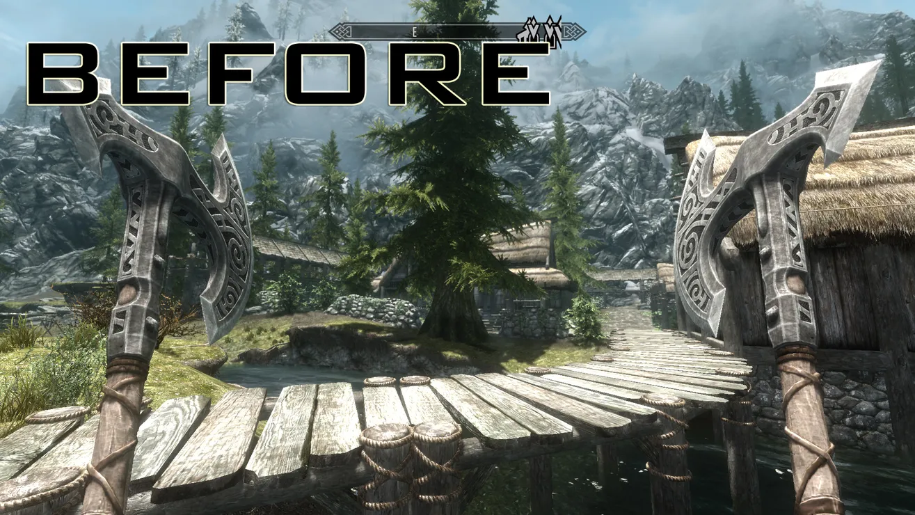 Creaciones de Skyrim - 25% Lower 1st Person Weapons