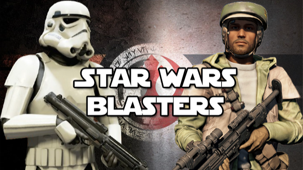 Star Wars Blasters and Melee