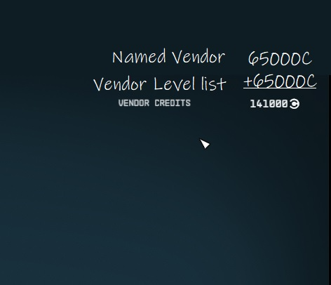 65000 Vendor Credits preview