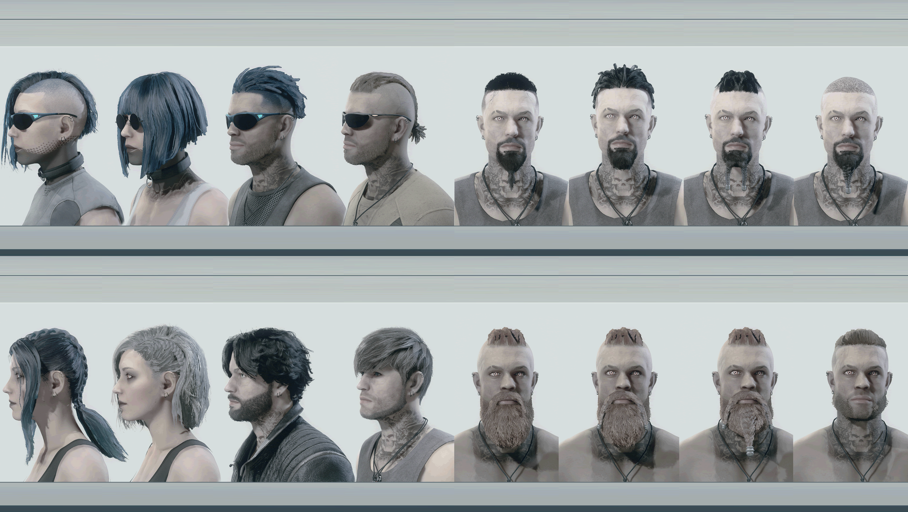 Starfield Hair+Beards